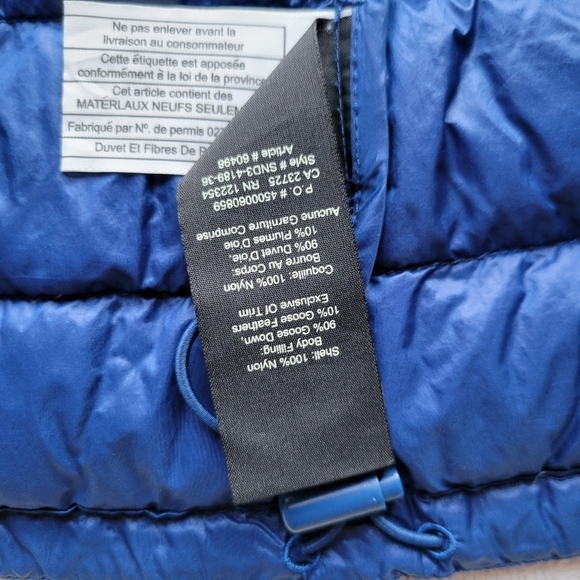 Aritzia TnAction Botanie Puffer Goose Down Packable Lightweight Hooded Jacket - Picture 8 of 13